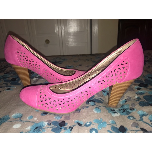 lifestride pink heels